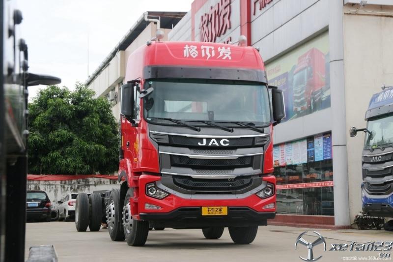 Xe tải Jac 3 chân thùng dài 9m9 đời  mới nhất 2021, Xe tải JAC A5 3 chân tải 17T9